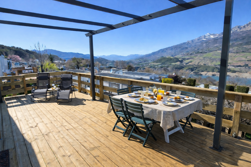 Terrasse vue sur lac 2