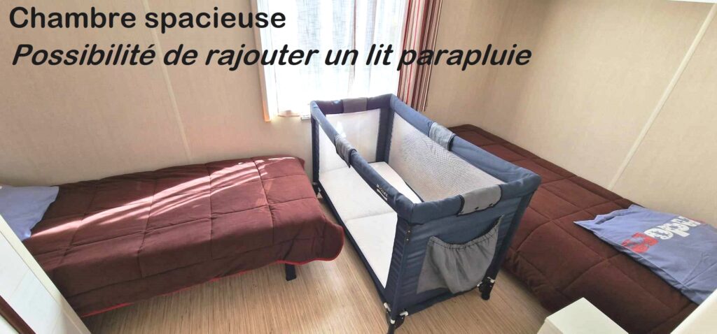 Possibilité 1 lit BB