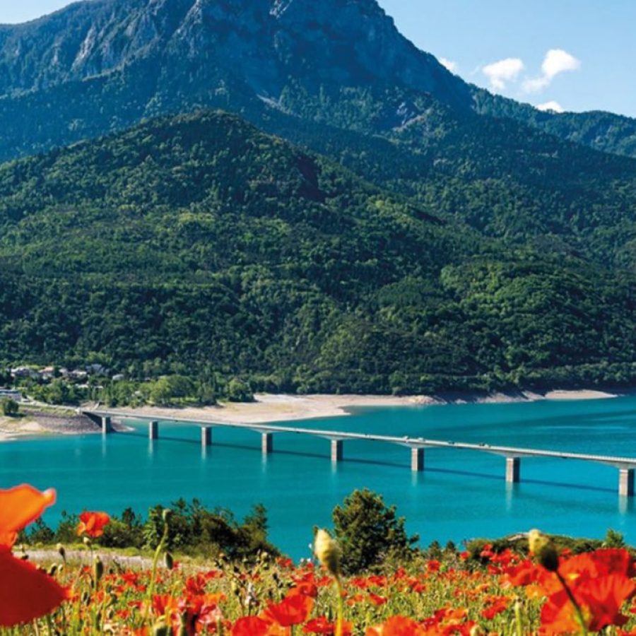 Pont de Savines le lac