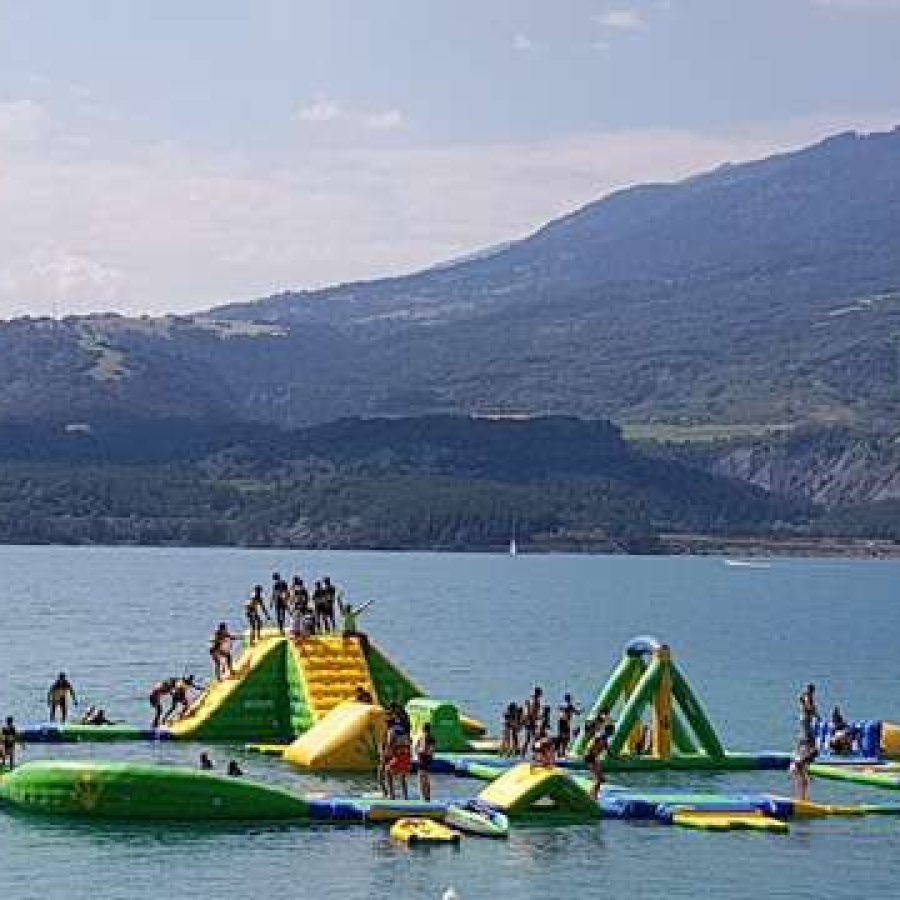 Plage de Savines le lac