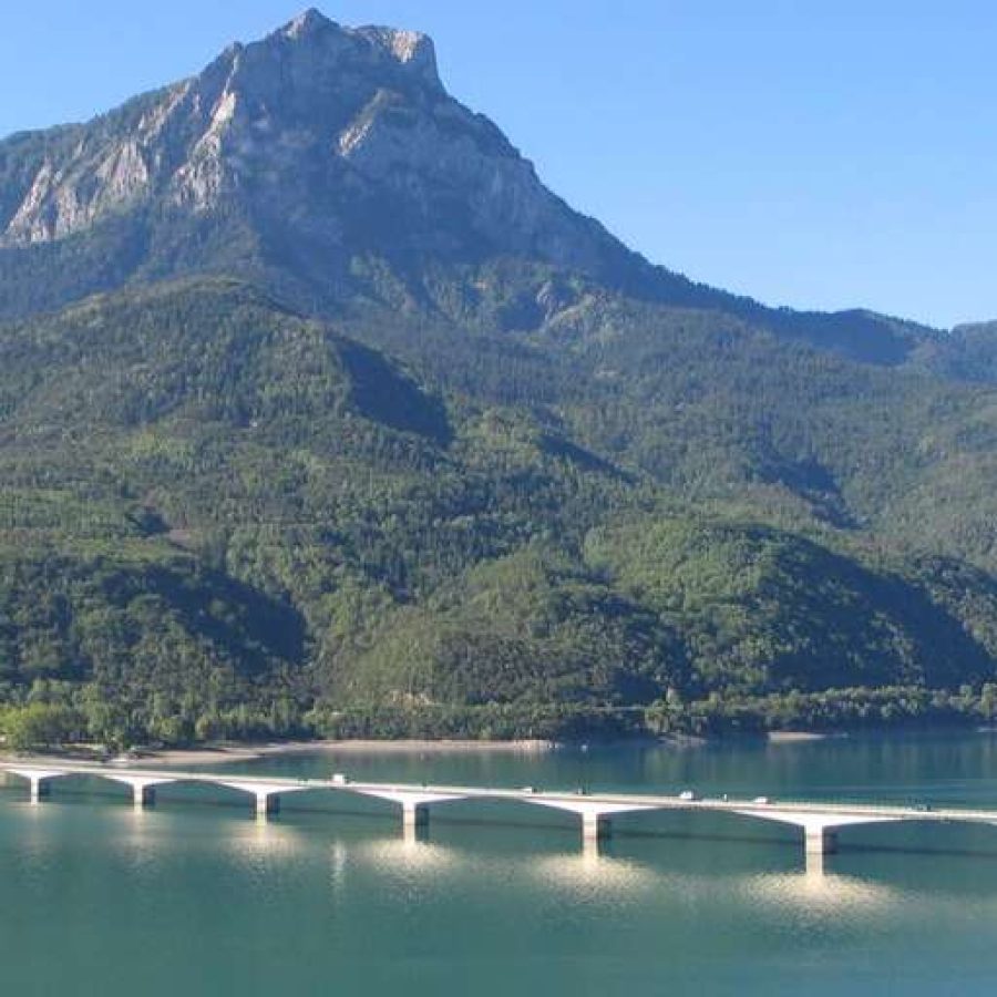 Pont de Savines le lac