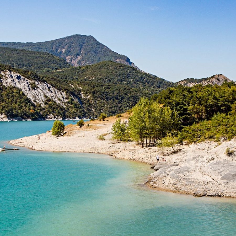 Lac de serre poncon
