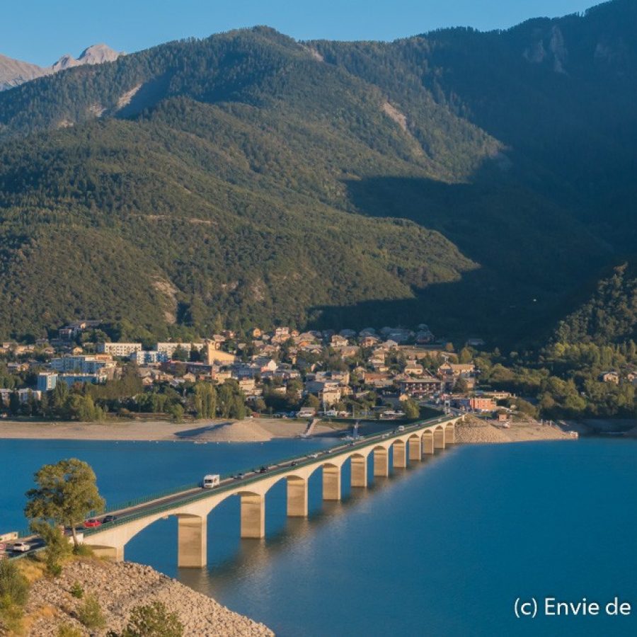 Pont de Savines le lac